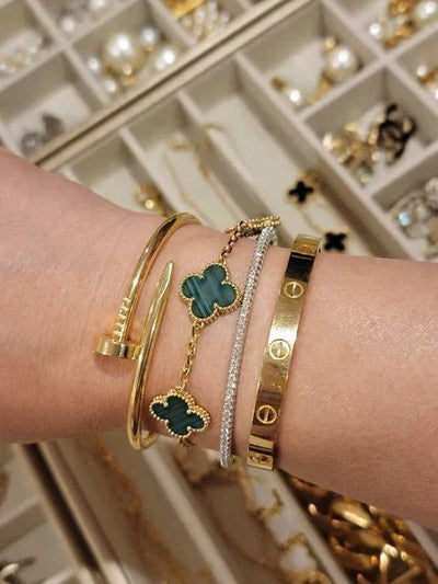 CLOVER | GROEN ARMBAND