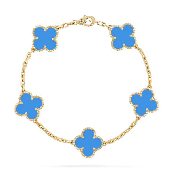 CLOVER | BLAUW ARMBAND