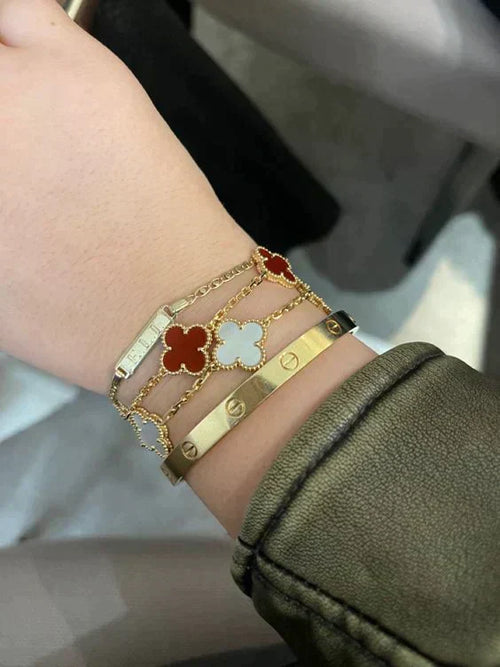 CLOVER | ROOD ARMBAND