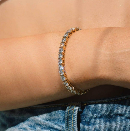 CRYSTAL | COLLANA SILVER BRACELET