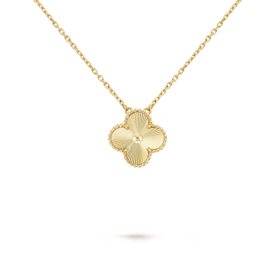 CLOVER DELUXE | GOLD NECKLACE