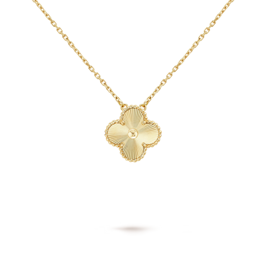 CLOVER DELUXE | GOLD NECKLACE