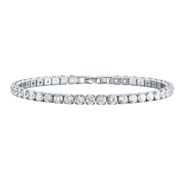 CRYSTAL | COLLANA SILVER BRACELET