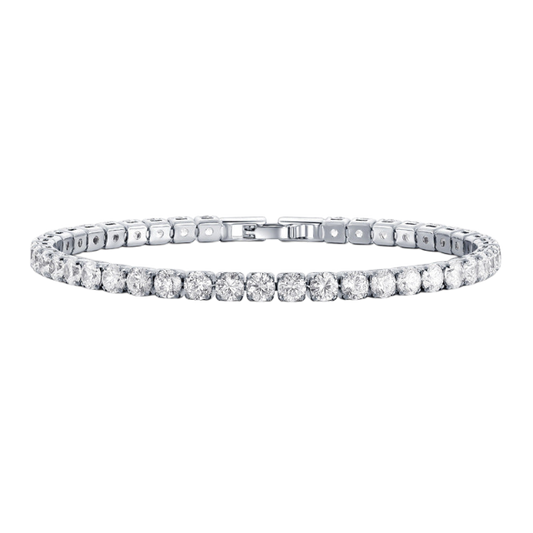 CRYSTAL | COLLANA SILVER BRACELET