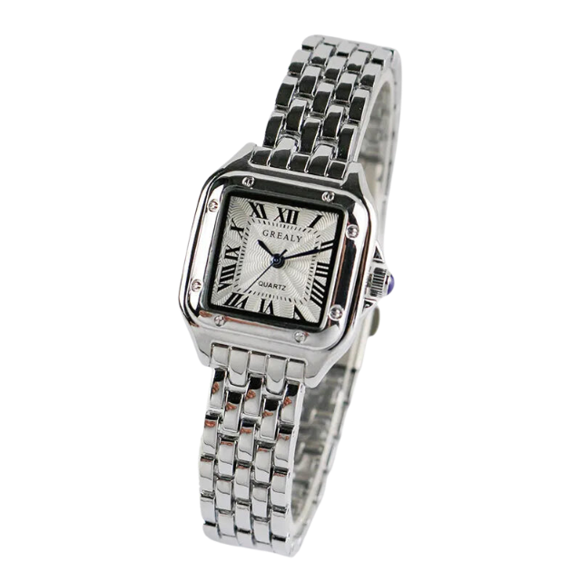 SILVER ELEGANT TIMEPIECE WATCH